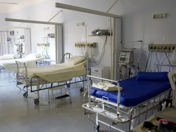 Camas en un hospital Camas en un hospital