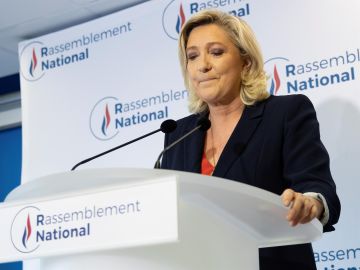 Marine Le Pen valora los resultados de las elecciones regionales en Francia