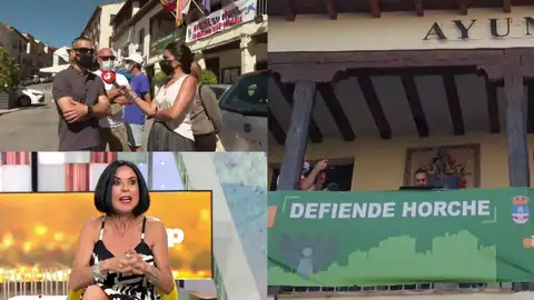 Los vecinos de Horche, desesperados por los okupas. Los vecinos de Horche, desesperados por los okupas.
