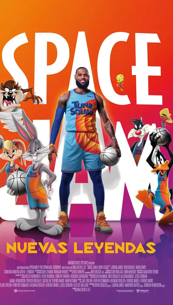 Póster de 'Space Jam: Nuevas Leyendas' Póster de 'Space Jam: Nuevas Leyendas'