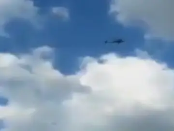 Tirotean el helicóptero en el que viaja Iván Duque, presidente de Colombia Tirotean el helicóptero en el que viaja Iván Duque, presidente de Colombia
