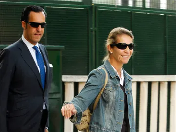 La infanta Elena y Jaime de Marichalar La infanta Elena y Jaime de Marichalar
