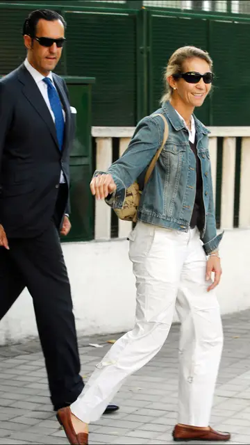 La infanta Elena y Jaime de Marichalar La infanta Elena y Jaime de Marichalar