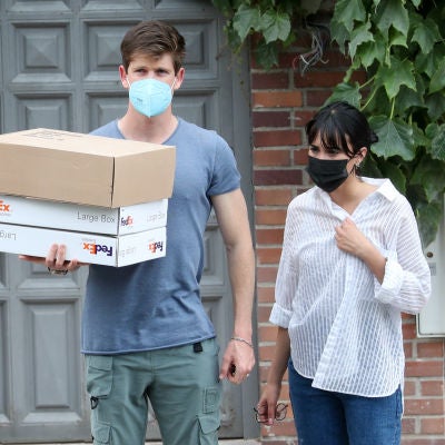 Aitana y Miguel Bernardeau, en Madrid