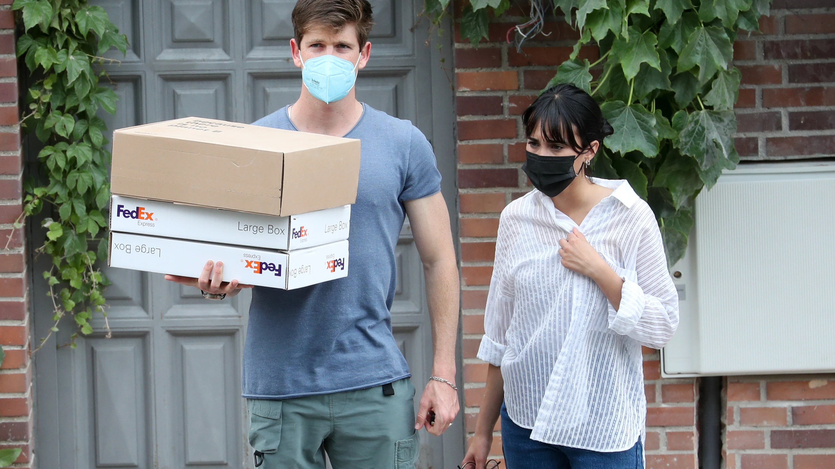 Aitana y Miguel Bernardeau, en Madrid