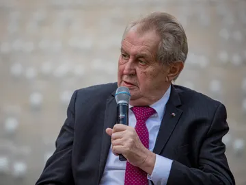 Milos Zeman, presidente de República Checa Milos Zeman, presidente de República Checa