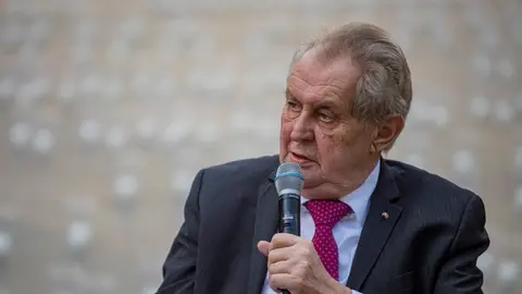 Milos Zeman, presidente de República Checa Milos Zeman, presidente de República Checa