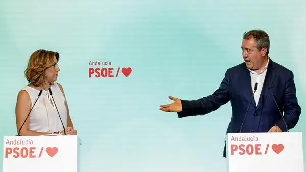 Susana Díaz y Juan Espadas Susana Díaz y Juan Espadas