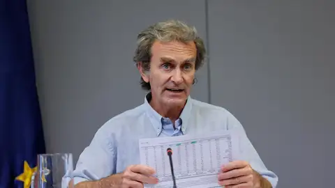 Fernando Simón, ante el macrobrote de Mallorca: "Podría haber algún caso de contagio comunitario" Fernando Simón, ante el macrobrote de Mallorca: "Podría haber algún caso de contagio comunitario"