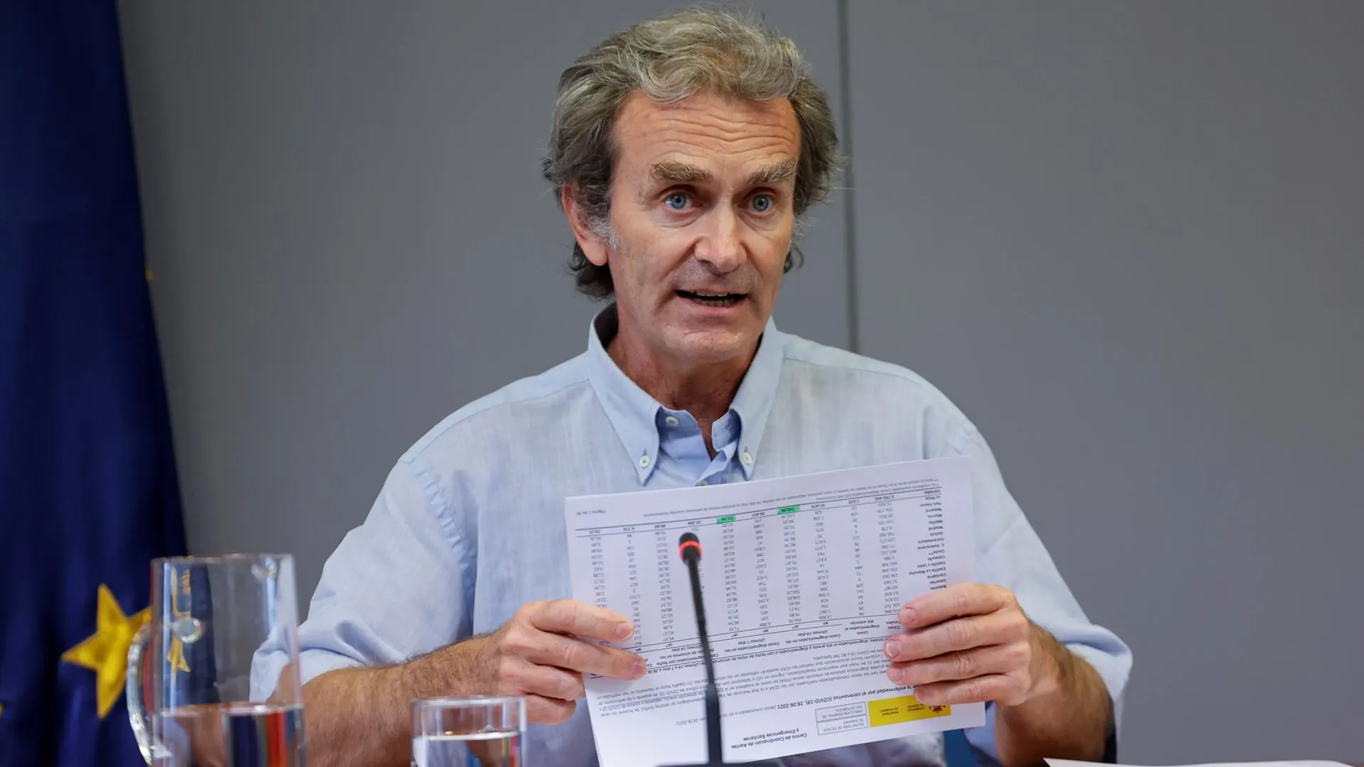 Fernando Simón, ante el macrobrote de Mallorca: "Podría haber algún caso de contagio comunitario" Fernando Simón, ante el macrobrote de Mallorca: "Podría haber algún caso de contagio comunitario"