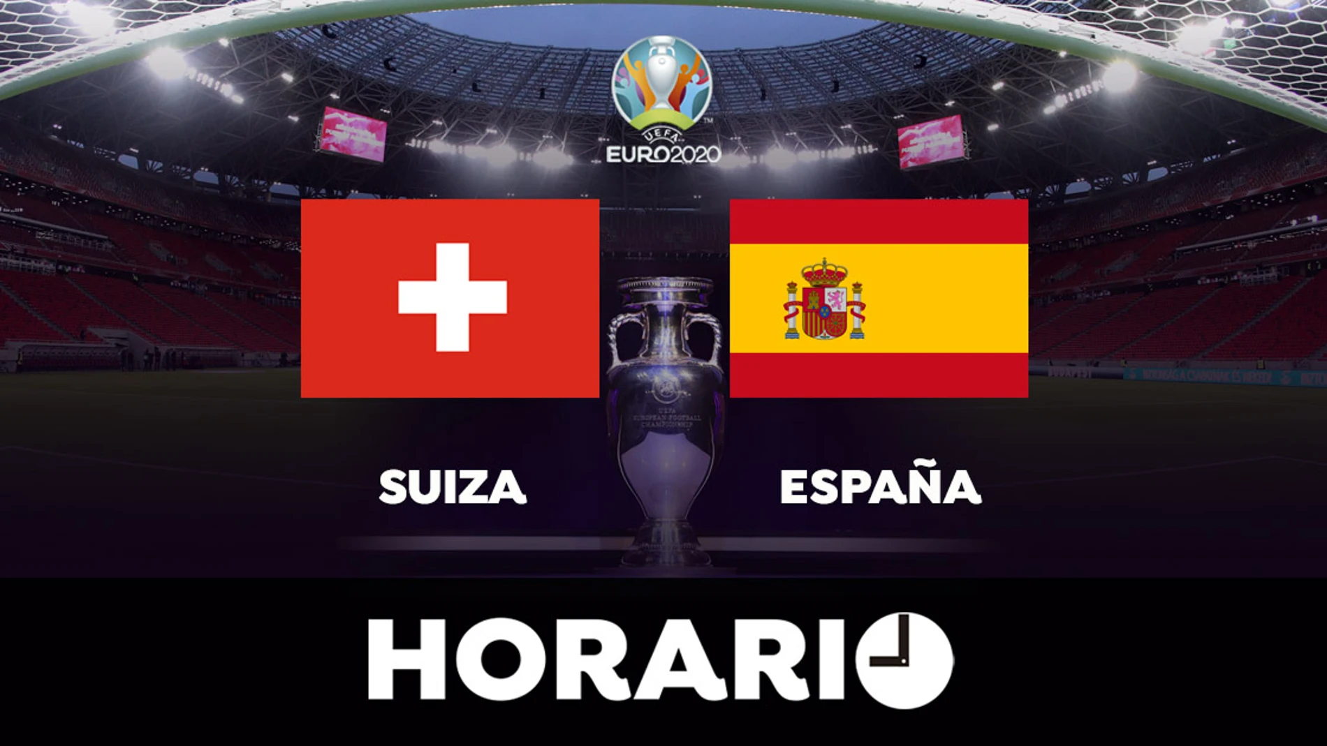 Suiza España: Horario dónde ver el partido de hoy de la selección en la Eurocopa en directo
