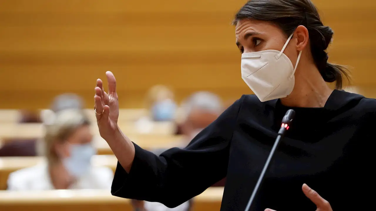 La ministra de Igualdad, Irene Montero