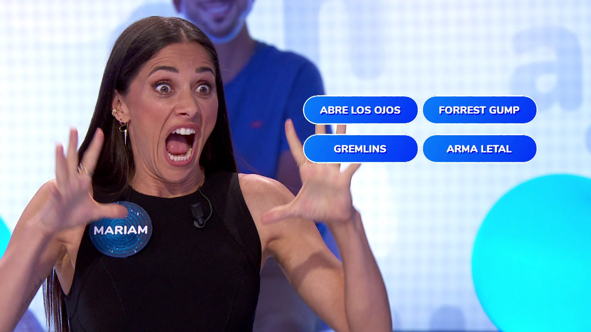 La divertida interpretaci&oacute;n de Mariam Hern&aacute;ndez poniendo caras a pel&iacute;culas en &lsquo;Una de Cuatro&rsquo; 