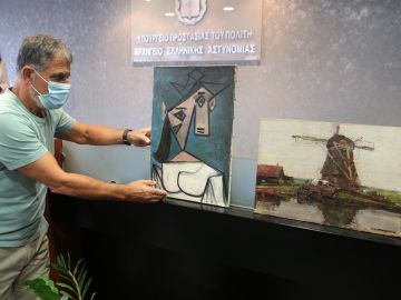 La Policía griega recupera un Picasso robado hace más de nueve años 