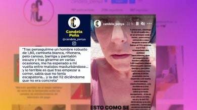 Candela Peña denuncia acoso sexual en un parque: 