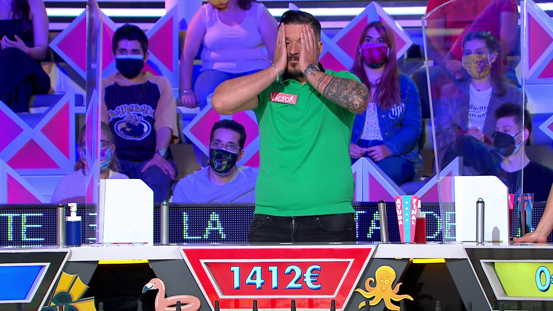 ¡Qué pena! Un gran error hace perder 1.412 euros a Víctor en ‘La ruleta de la suerte’ ¡Qué pena! Un gran error hace perder 1.412 euros a Víctor en ‘La ruleta de la suerte’