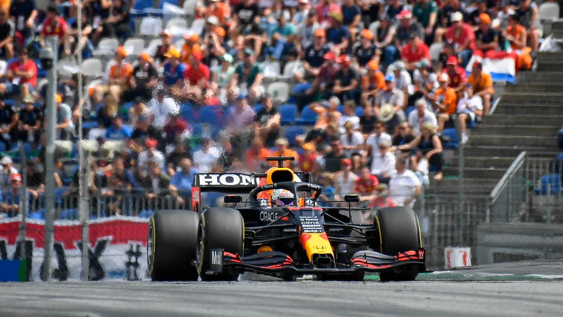 Max Verstappen, en el GP de Austria de la temporada pasada