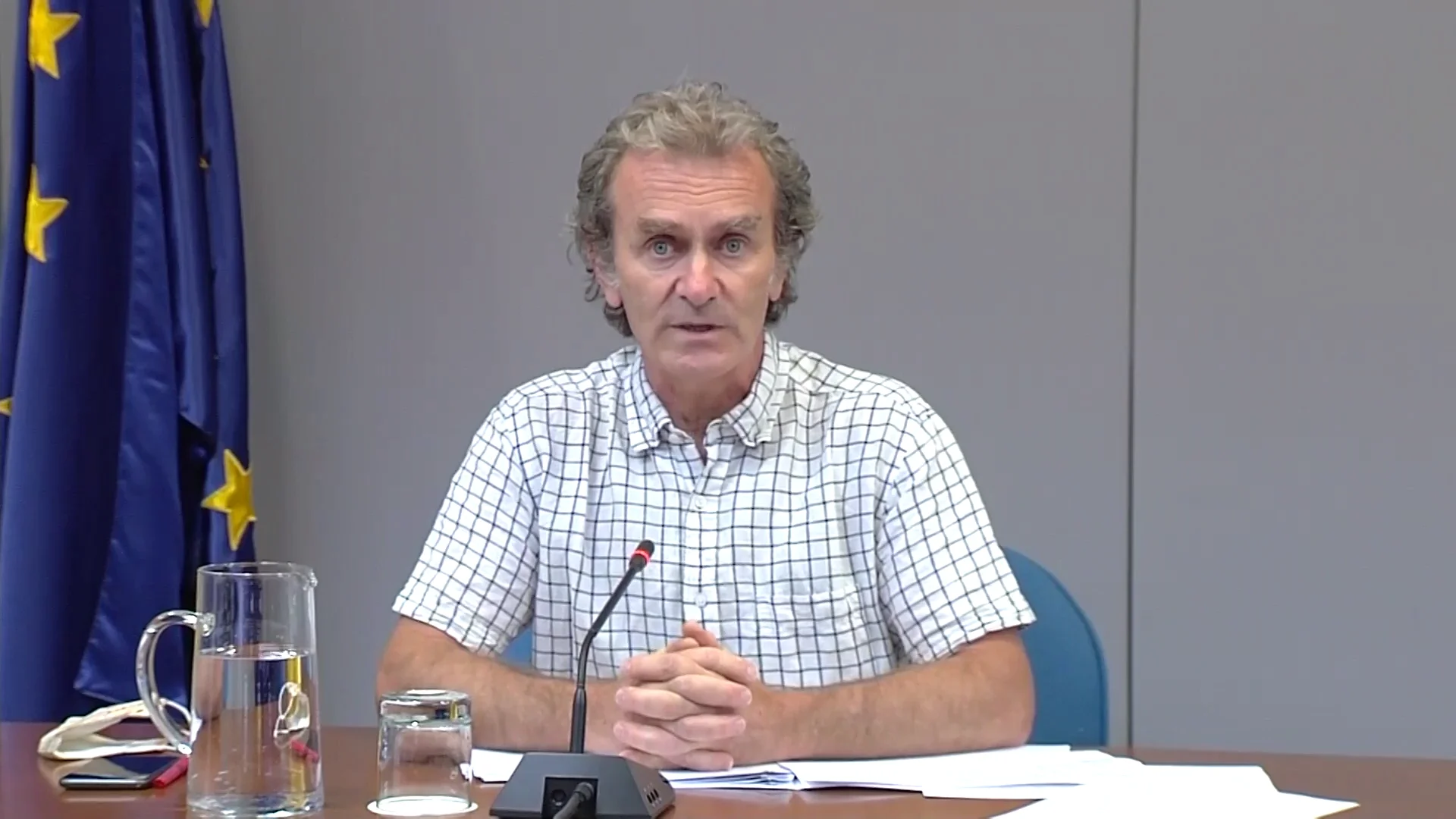 Fernando Simón, sobre la pandemia de coronavirus: "Estamos en una situación complicada en cuanto a la trasmisión" Fernando Simón, sobre la pandemia de coronavirus: "Estamos en una situación complicada en cuanto a la trasmisión"