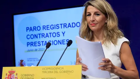 La vicepresidenta tercera y ministra de Trabajo, Yolanda Díaz La vicepresidenta tercera y ministra de Trabajo, Yolanda Díaz