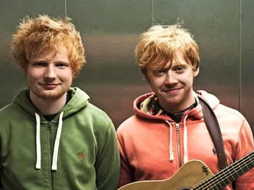 Ed Sheeran y Rupert Grint en 'Lego House' Ed Sheeran y Rupert Grint en 'Lego House'