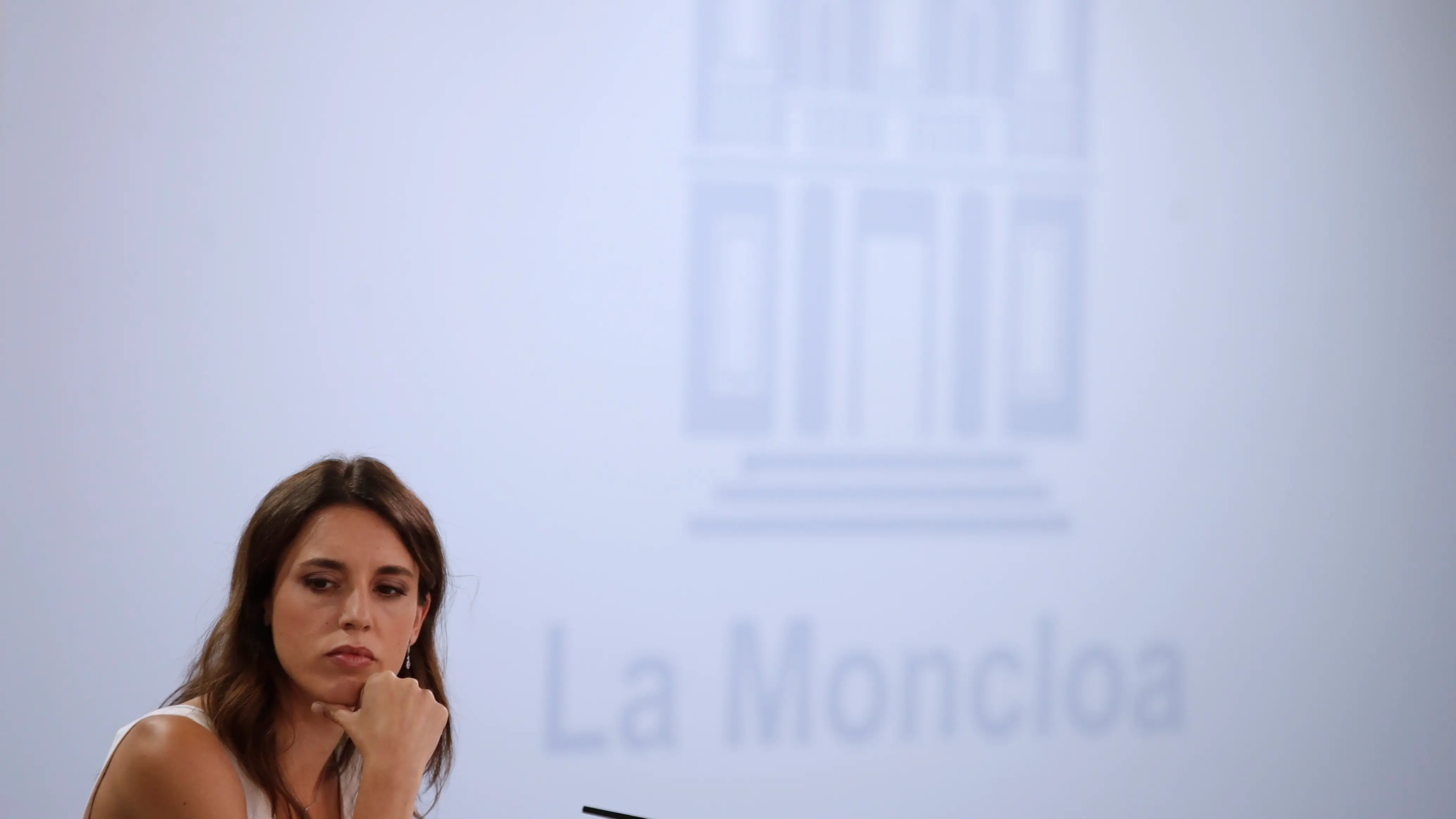 La ministra de Igualdad, Irene Montero