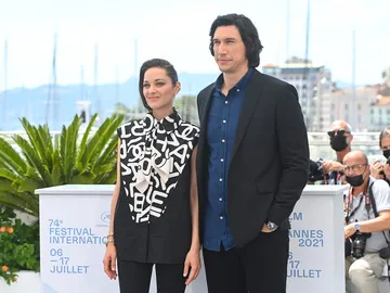 Adam Driver y Marion Cotillard en el Festival de Cannes Adam Driver y Marion Cotillard en el Festival de Cannes