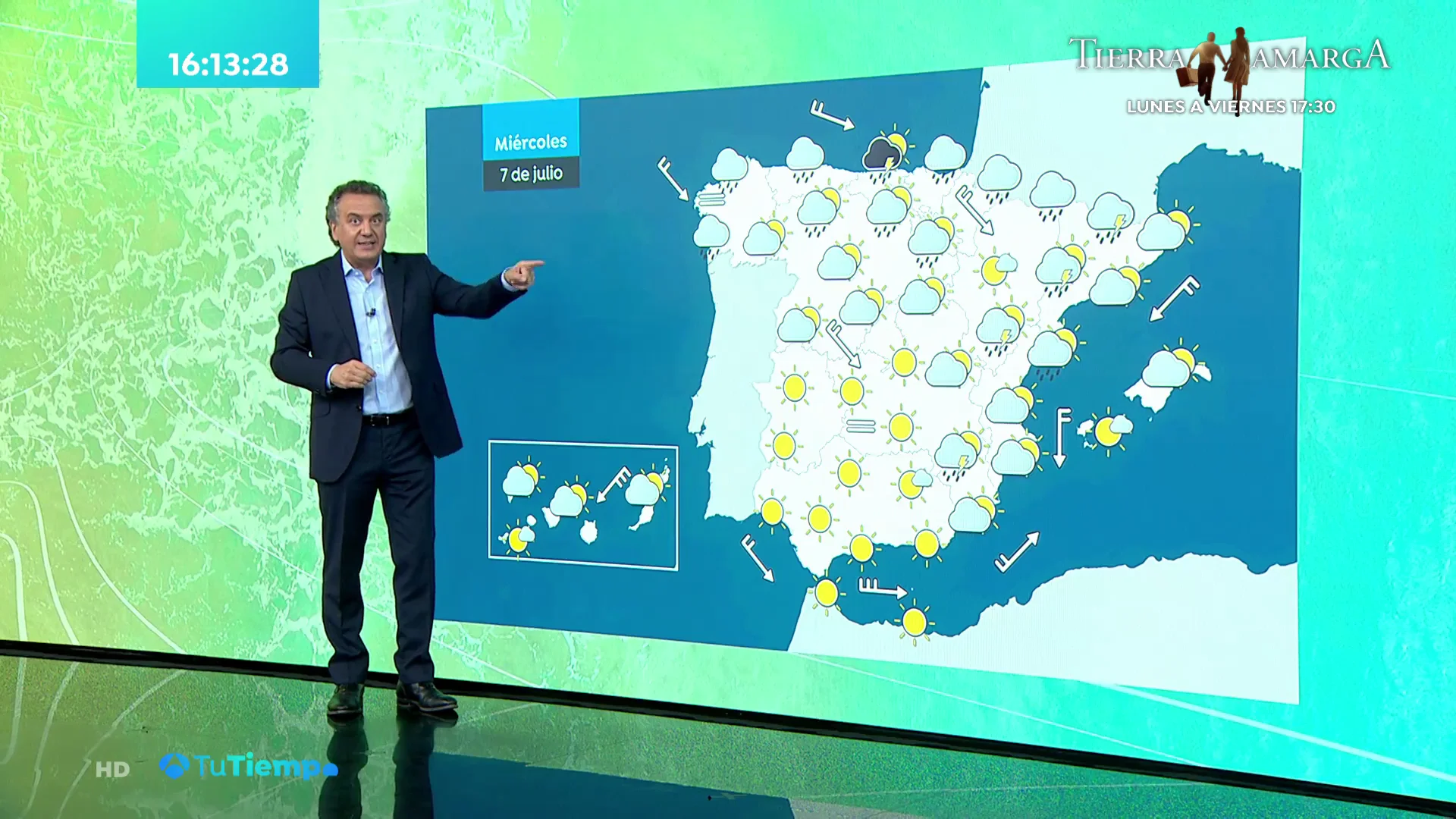 La previsión del tiempo hoy: Termómetros al alza en Levante y Málaga con lluvias en el tercio noroeste La previsión del tiempo hoy: Termómetros al alza en Levante y Málaga con lluvias en el tercio noroeste