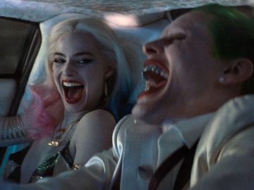 Jared Leto y Margot Robbie en 'Escuadrón Suicida'