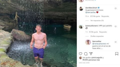 El mensaje de Irene Carbonero a Iker Casillas