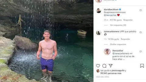 El mensaje de Irene Carbonero a Iker Casillas El mensaje de Irene Carbonero a Iker Casillas