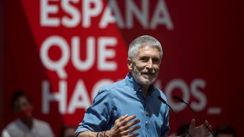 El ministro de Interior, Fernando Grande Marlaska El ministro de Interior, Fernando Grande Marlaska
