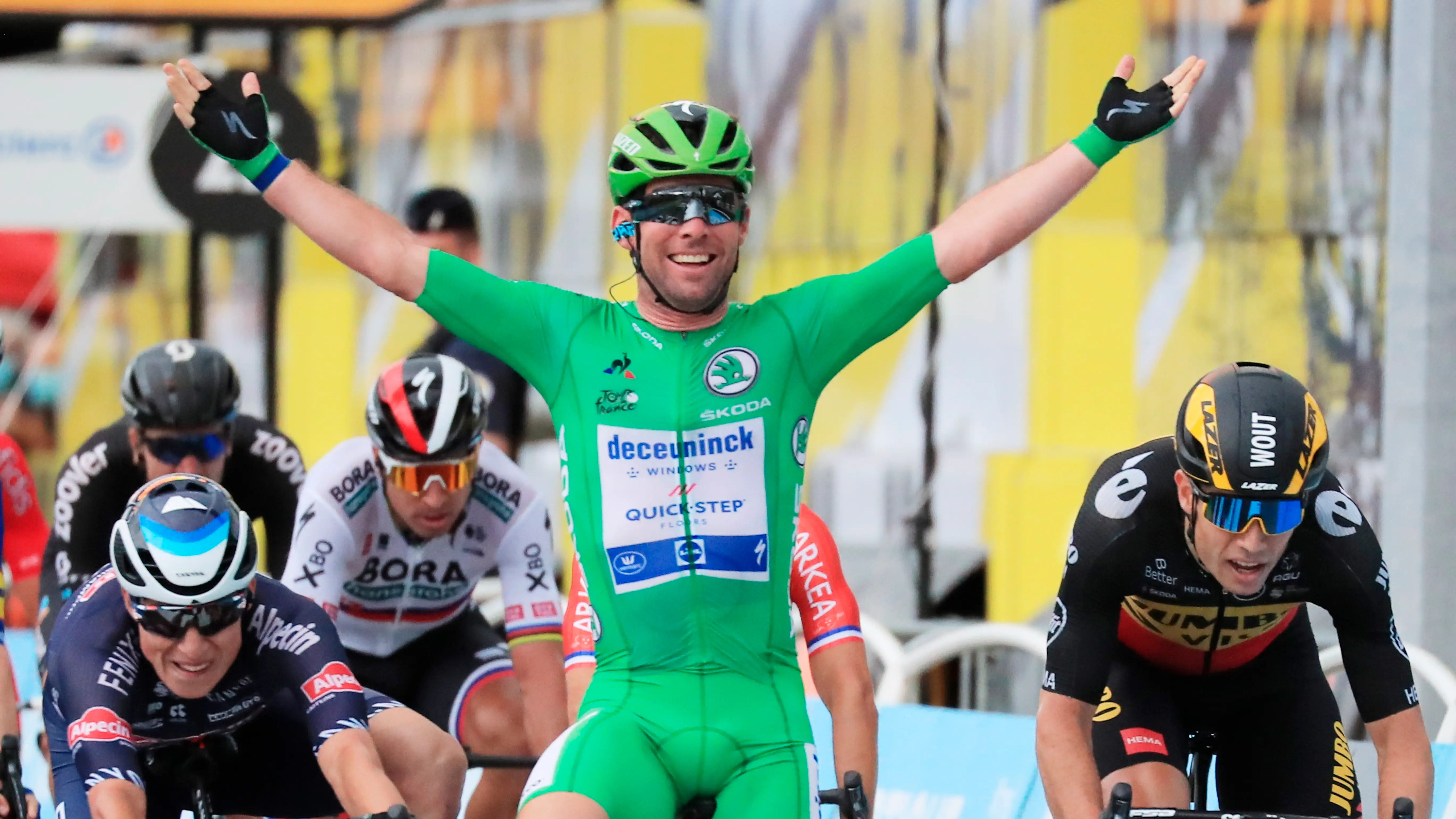 Mark Cavendish logra la victoria en la etapa 10 del Tour de Francia