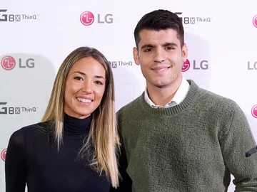 Alice Campello y Álvaro Morata Alice Campello y Álvaro Morata