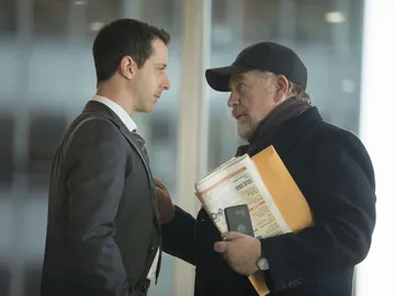 Jeremy Strong y Brian Cox en 'Succession' Jeremy Strong y Brian Cox en 'Succession'