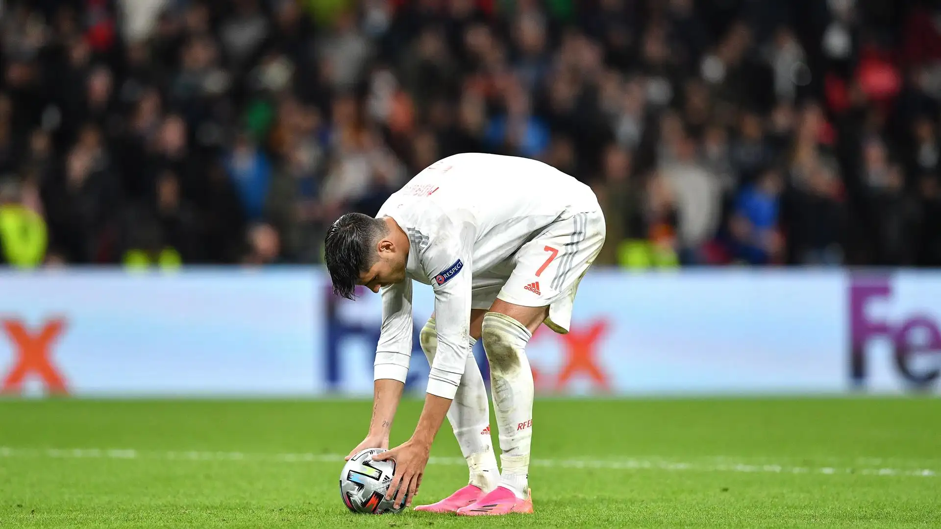 Morata tenía un problema físico cuando decidió tirar el penalti en la tanda del Italia-España Morata tenía un problema físico cuando decidió tirar el penalti en la tanda del Italia-España