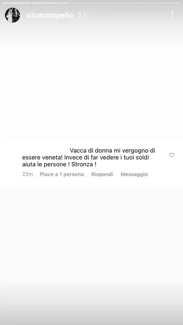 Insultos que recibe Alice Campello ¿QUÉ ESTÁ PASANDO?