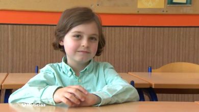 Laurent Simons, el niño prodigio belga de 11 años que ha terminado su carrera de Física en 9 meses