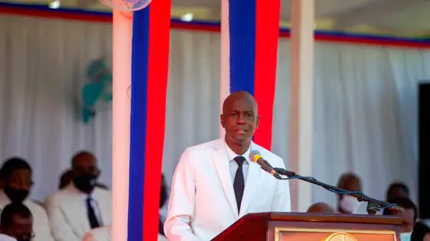 Asesinan a tiros al presidente de Haití tras un asalto a su residencia Asesinan a tiros al presidente de Haití tras un asalto a su residencia