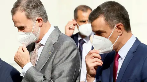 Felipe VI y Pedro Sánchez Felipe VI y Pedro Sánchez
