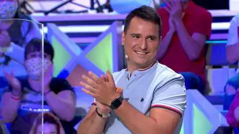 ¡Llegar y besar el santo! Nando, pletórico en su primer panel ¡Llegar y besar el santo! Nando, pletórico en su primer panel