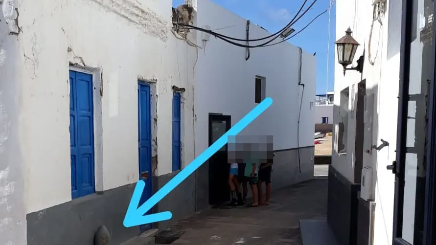 Detonado un proyectil en La Graciosa Detonado un proyectil en La Graciosa