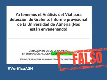 La Universidad de Almería desmiente que haya realizado un estudio científico sobre las vacunas contra el coronavirus