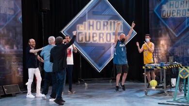¿Serán capaces de meter una canasta a 20 metros de distancia? ¡Marron vuelve a hacer magia en ‘El Hormiguero 3.0’!