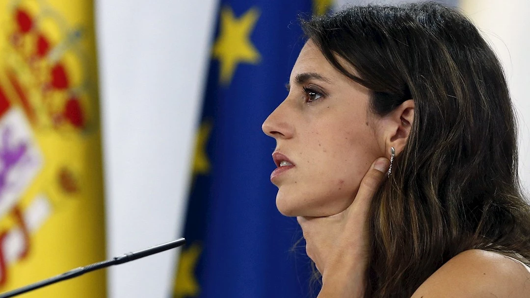 La ministra de Igualdad, Irene Montero