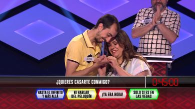 Susi sorprende a Sergio pidiéndole matrimonio en directo en ‘¡Boom!’ 