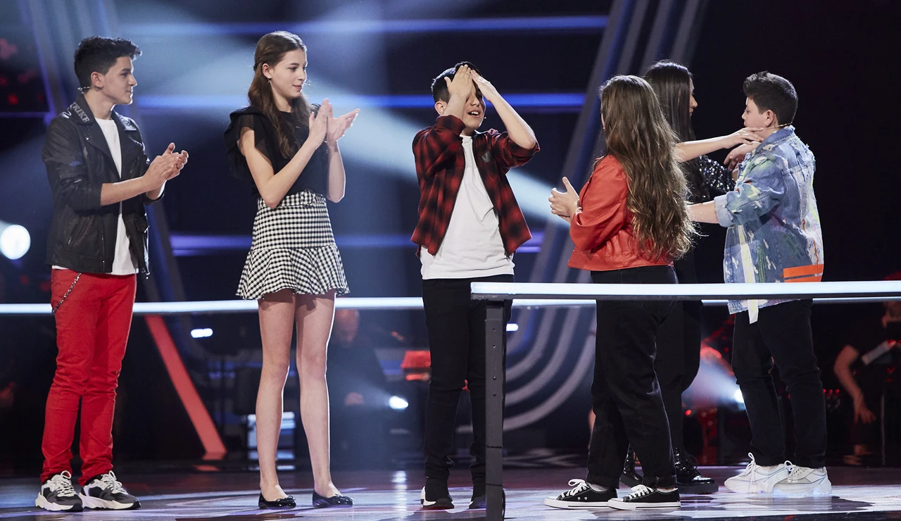 Manuel, Rocío, Carmen y Lukas son los cuatro semifinalistas del equipo de David Bisbal en ‘La Voz Kids’