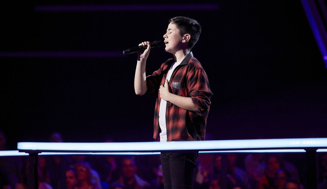 Lukas Urdea canta ‘Mi princesa’ en el Último Asalto de ‘La Voz Kids’