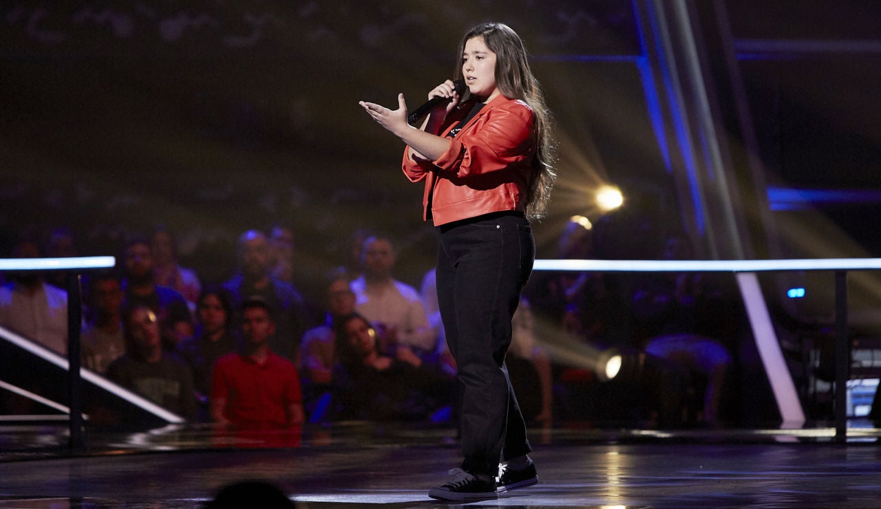 Rocío Avilés canta ‘No te pude retener’ en el Último Asalto de ‘La Voz Kids’