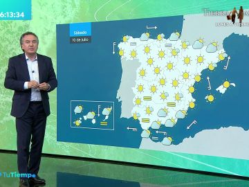 La previsi&oacute;n del tiempo hoy: Los term&oacute;metros ascienden hasta 7 grados antes de la llegada de la 'bestia africana'