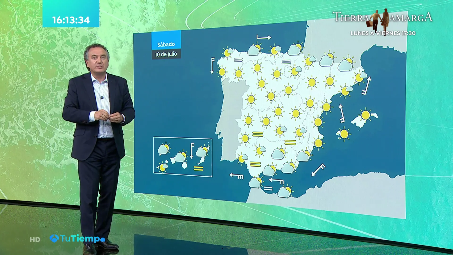 La previsión del tiempo hoy: Los termómetros ascienden hasta 7 grados antes de la llegada de la 'bestia africana' La previsión del tiempo hoy: Los termómetros ascienden hasta 7 grados antes de la llegada de la 'bestia africana'
